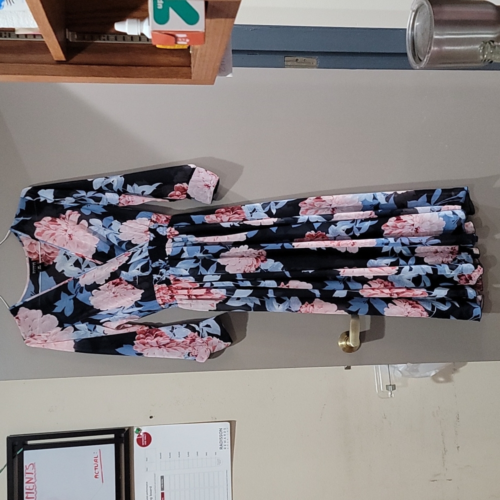 Enfocus sheer maxi dress